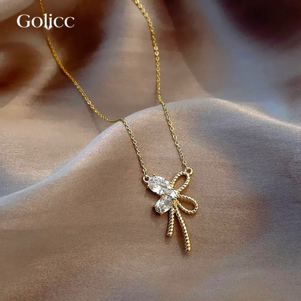GOLICC Bow Necklace